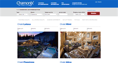 Desktop Screenshot of chamonixskichalets.com